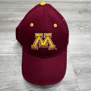 Minnesota Golden Gophers Baseball Cap Maroon Yellow M Logo Collegiate Licensed